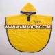 Children PVC Vinyl Raincoat With Hood In Cute Patterns