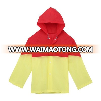 High quality animal PVC kids raincoat