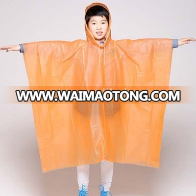 children rain poncho pvc kids rain cape reusable raincoat