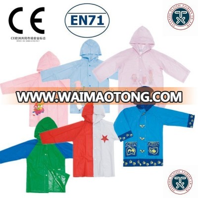 acute beautiful plastic rain poncho kids rain wear children raincoat